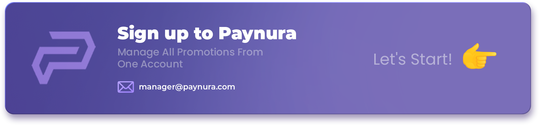 Paynura registration - open free account 